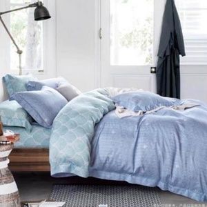 4PC Duvet Cover Set in Twin/Queen/King